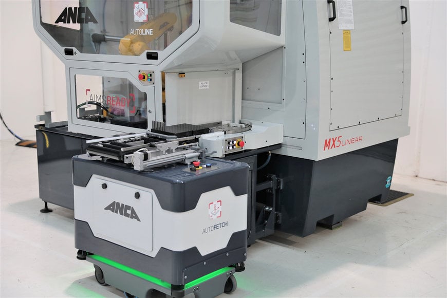 ANCA’s AIMS integrated manufacturing demo showcases smart automation for whole factory connectivity